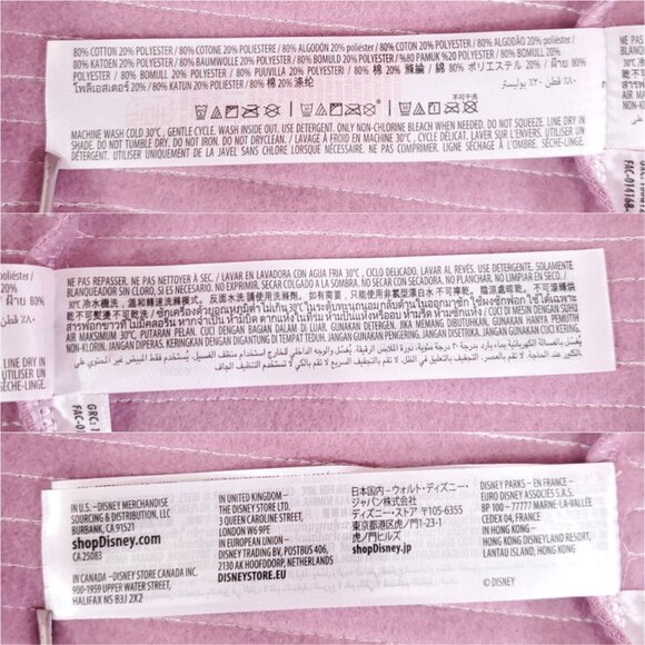 Disney Parks Disneyland Resort Spirit Jersey Size Large Sequins Iridescent Pink - Picture 13 of 16